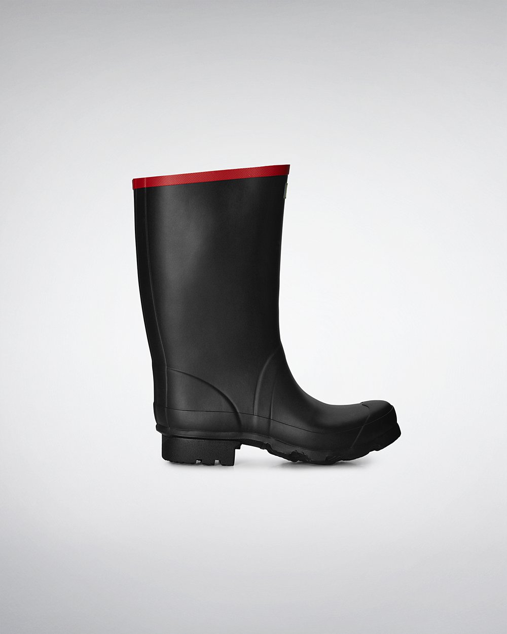 Hunter Mujer Argyll - Botas de Lluvia Negras - 370-PGIEHT